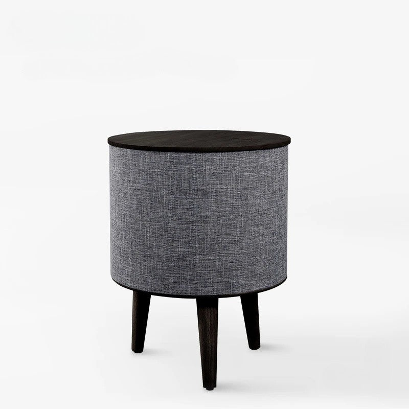 Smart Side Table with Bluetooth Speaker and Wireless Charging – Modern Multifunctional End Table