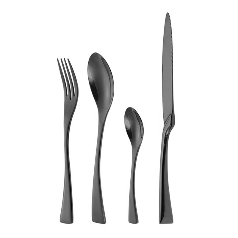 Kaya Black Cutlery Set - Cutlery Sets - Luxus Heim