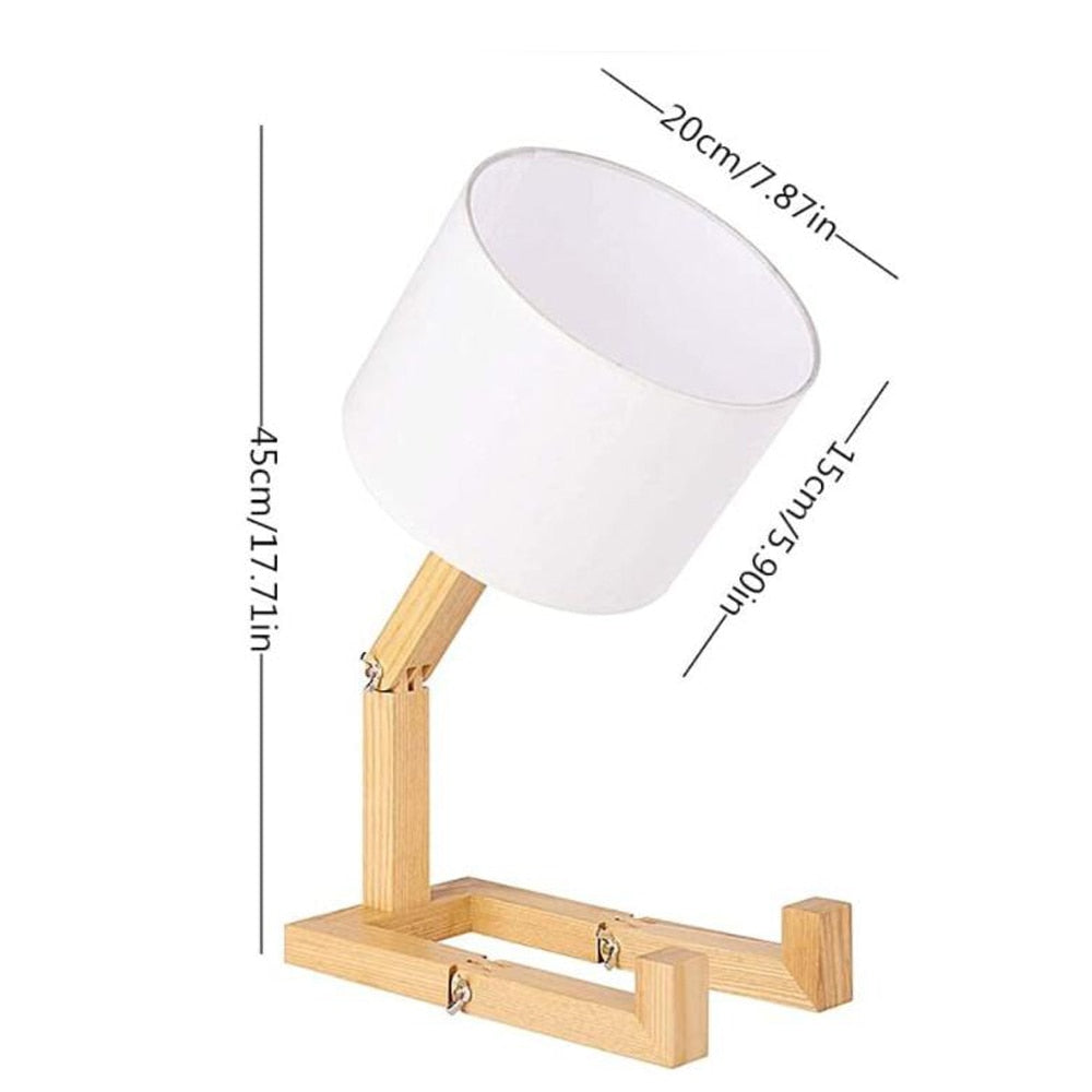 Humanoid Versatile Desk Lamp showcasing its unique design and flexible joints on LuxusHeim.