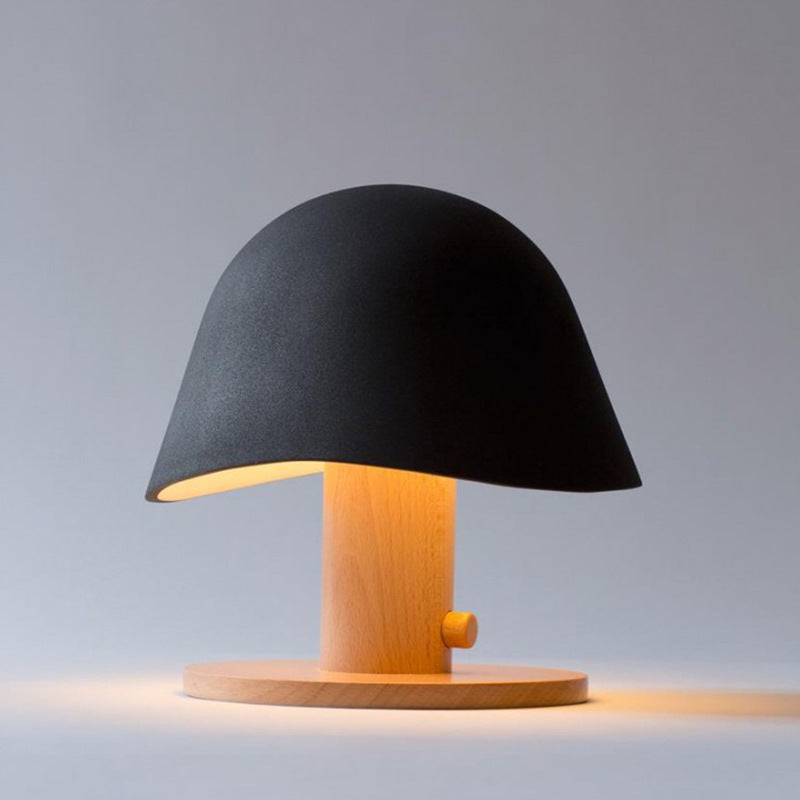 Minimalist Mushroom Table Lamp with a nature-inspired design and modern aesthetics on LuxusHeim