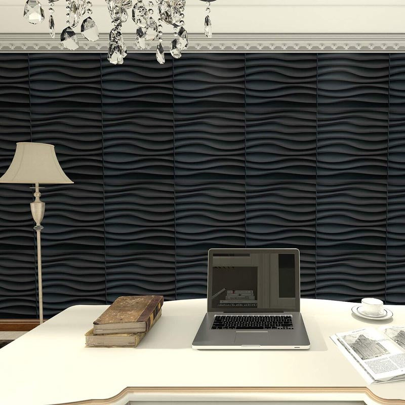 Wave PVC 3D Wall Panel - Wall Panels - Luxus Heim