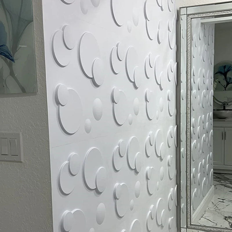 Rings PVC 3D Wall Panel - Wall Panels - Luxus Heim
