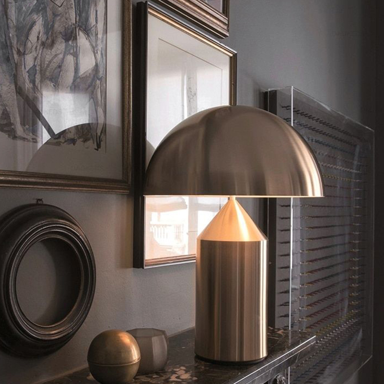 Mushroom Metal Table Lamp - Table Lamps - Luxus Heim