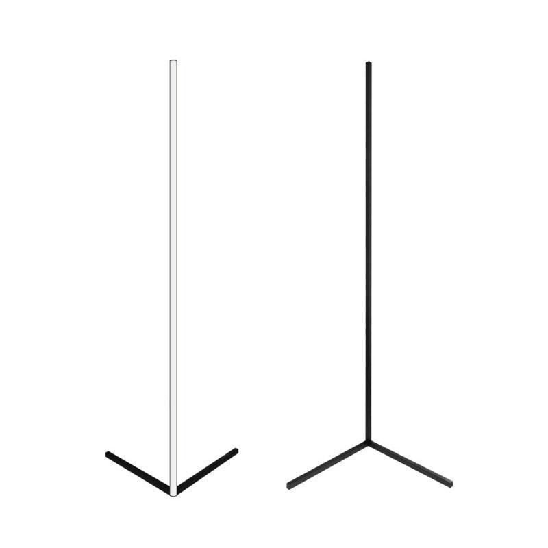 Minimalist Corner Floor Lamp: Elegant RGB Corner Lamp Stand by Luxus Heim