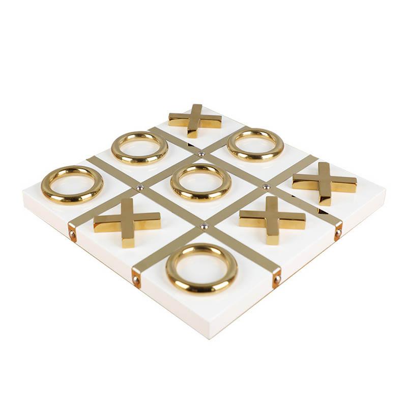 Royal XO Chessboard Accent Made from High-Density Fiberboard - Luxus Heim
