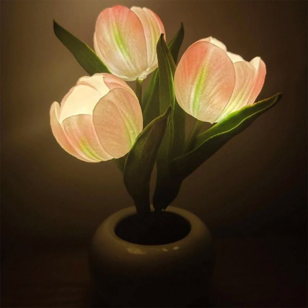 Bloom Bright LED Tulip Lamp