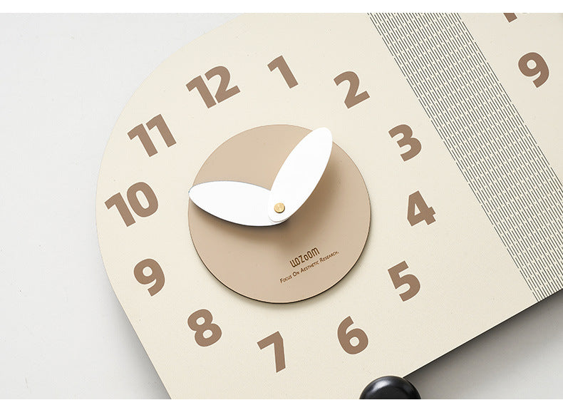 Dual-Sided Modern Wall Clock – Stylish Corner Design for Dual Time Zones