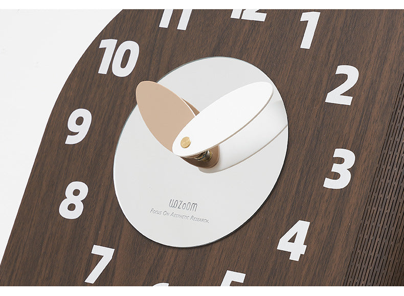 Dual-Sided Modern Wall Clock – Stylish Corner Design for Dual Time Zones