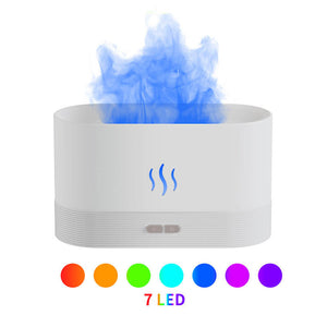 Flame Air Diffuser with LED Illumination