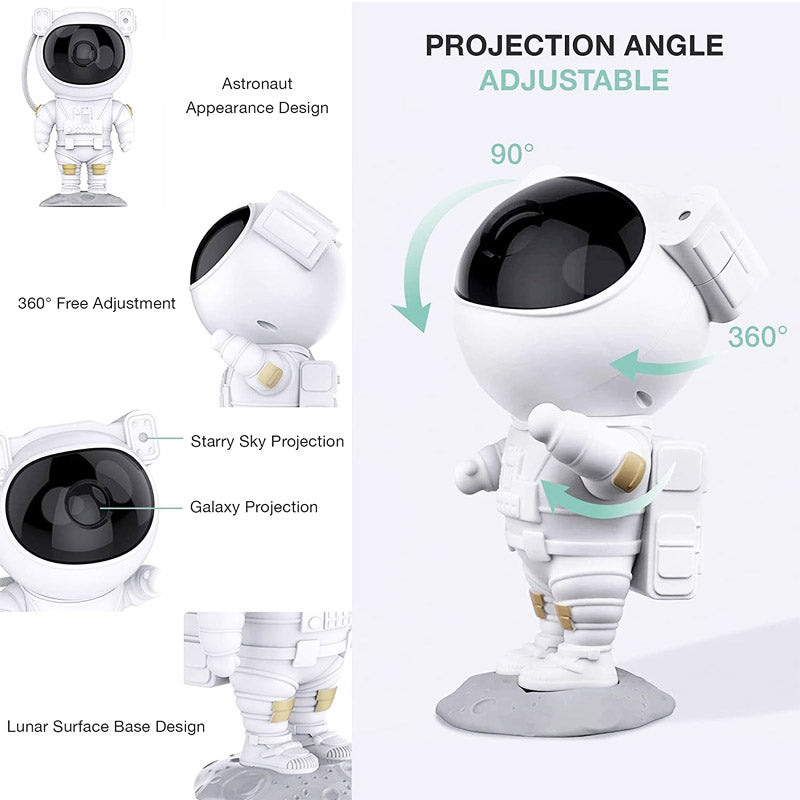 Astronaut Galaxy Light Projector with Remote Control