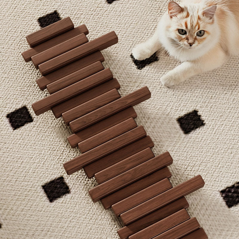 Piano Key Solid Wood Wall Hooks – Modern Decorative Coat Rack with Foldable Hooks