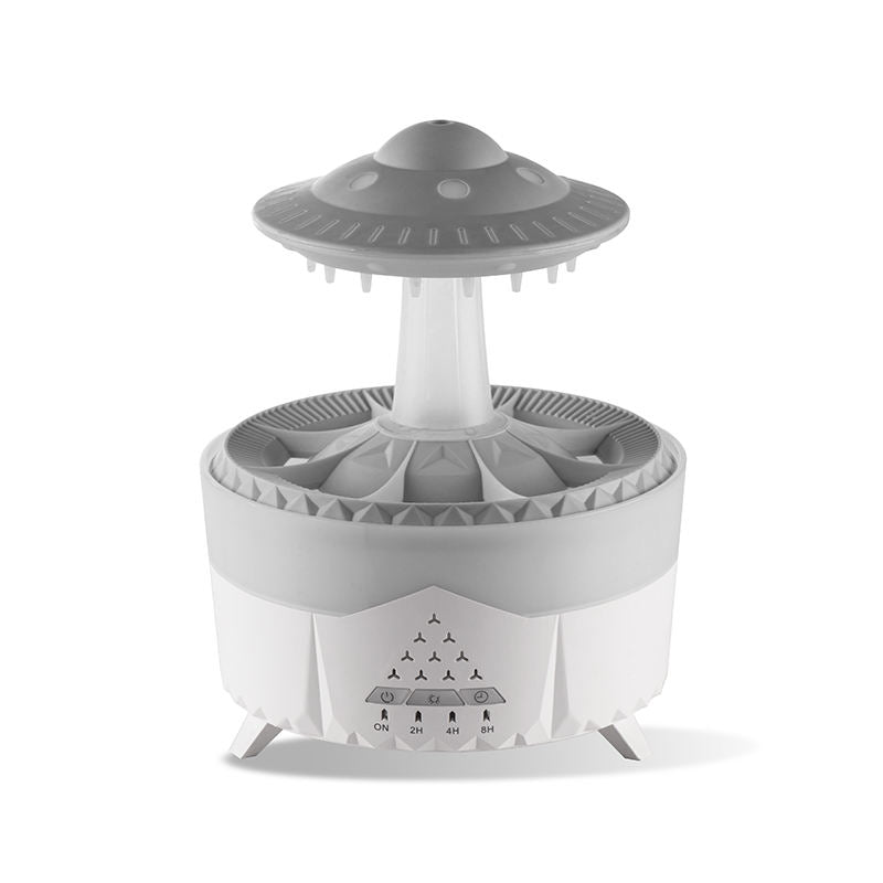 Mood Mist UFO: Rainy Cloud Delight Humidifier with Colorful LED Lights