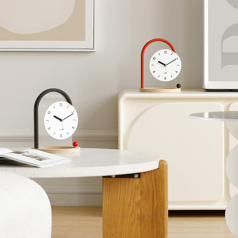 Eterna Arc Luxe Clock – Chic Home Décor Statement