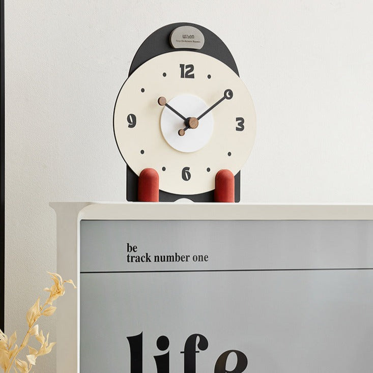 Retro Arch Desk Clock – Unique Minimalist Timepiece for Modern Spaces