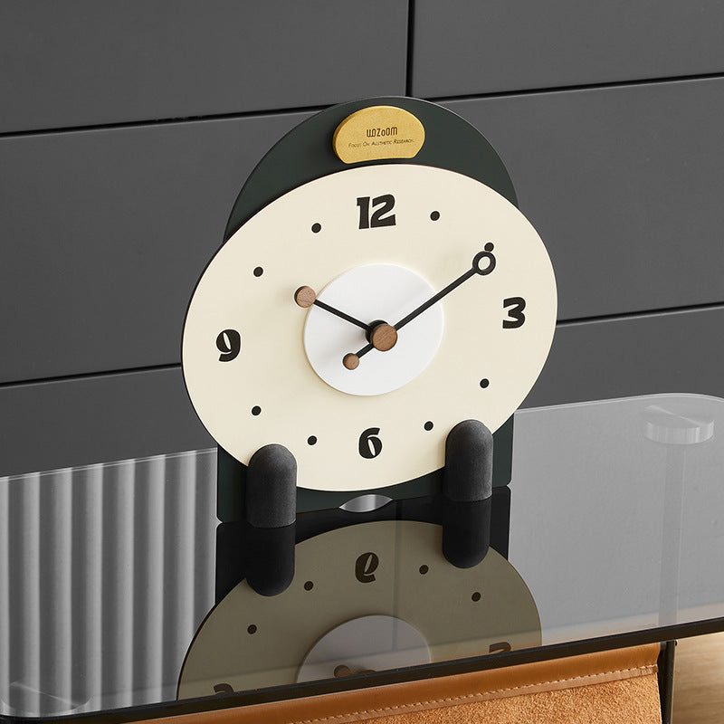 Retro Arch Desk Clock – Unique Minimalist Timepiece for Modern Spaces