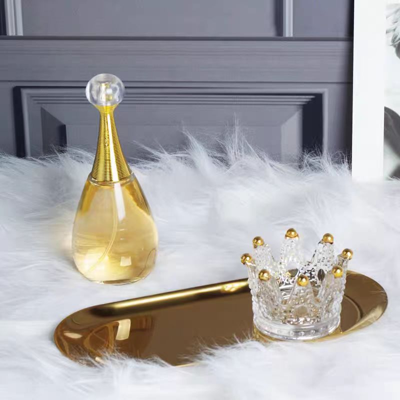 Crown Crystal Candle Holder – Luxurious Tealight Decor