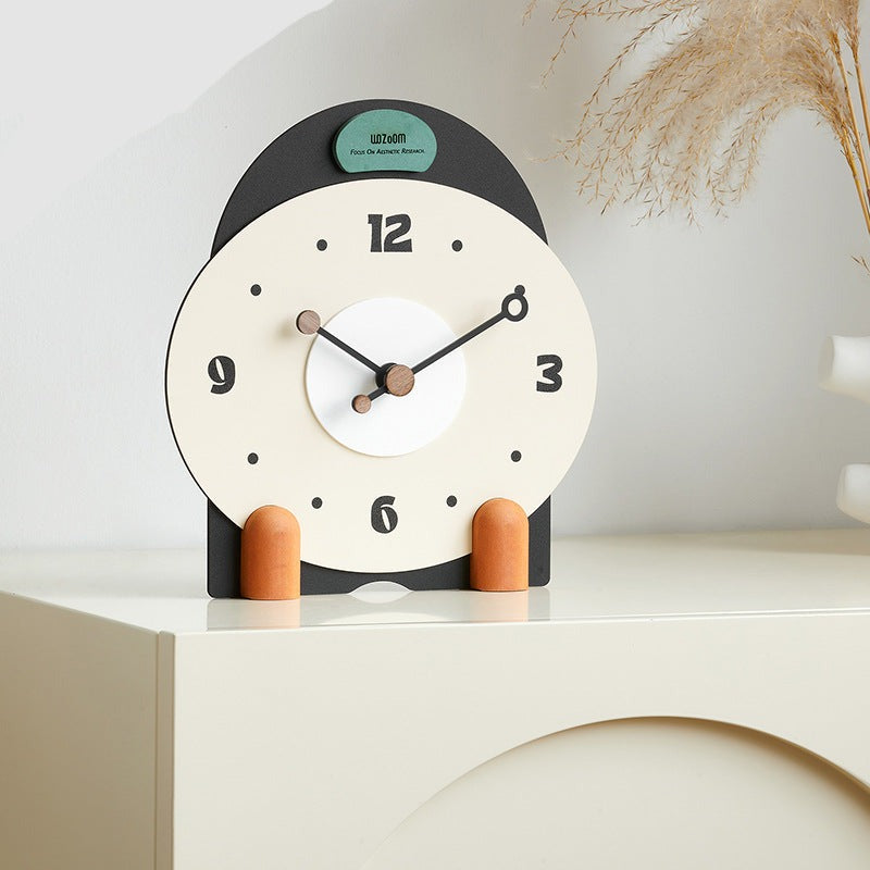 Retro Arch Desk Clock – Unique Minimalist Timepiece for Modern Spaces