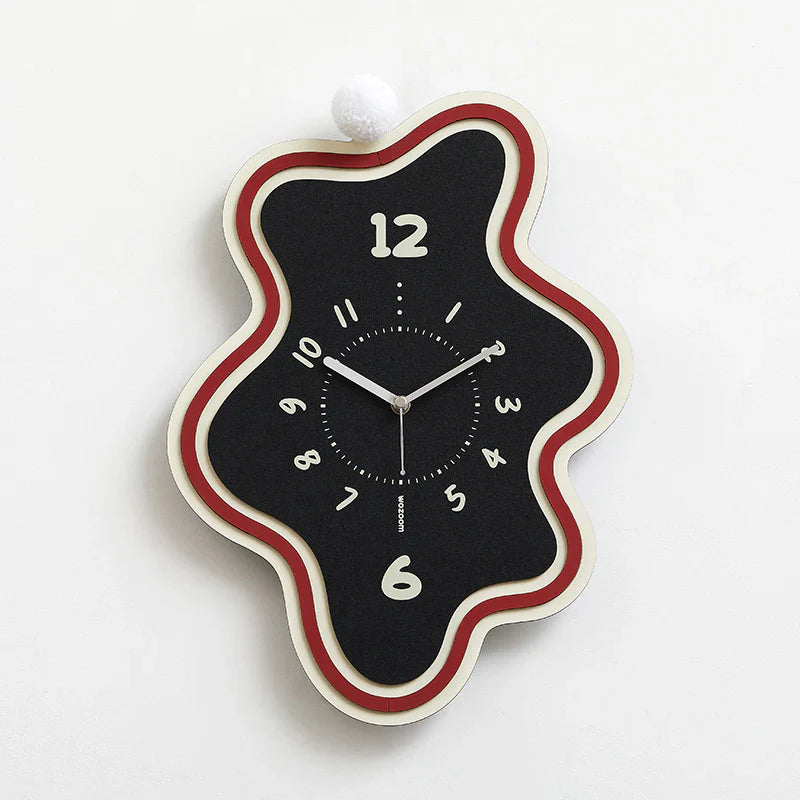 Modern Decorative Asymmetrical Wall Clock – Stylish Home Décor Accent