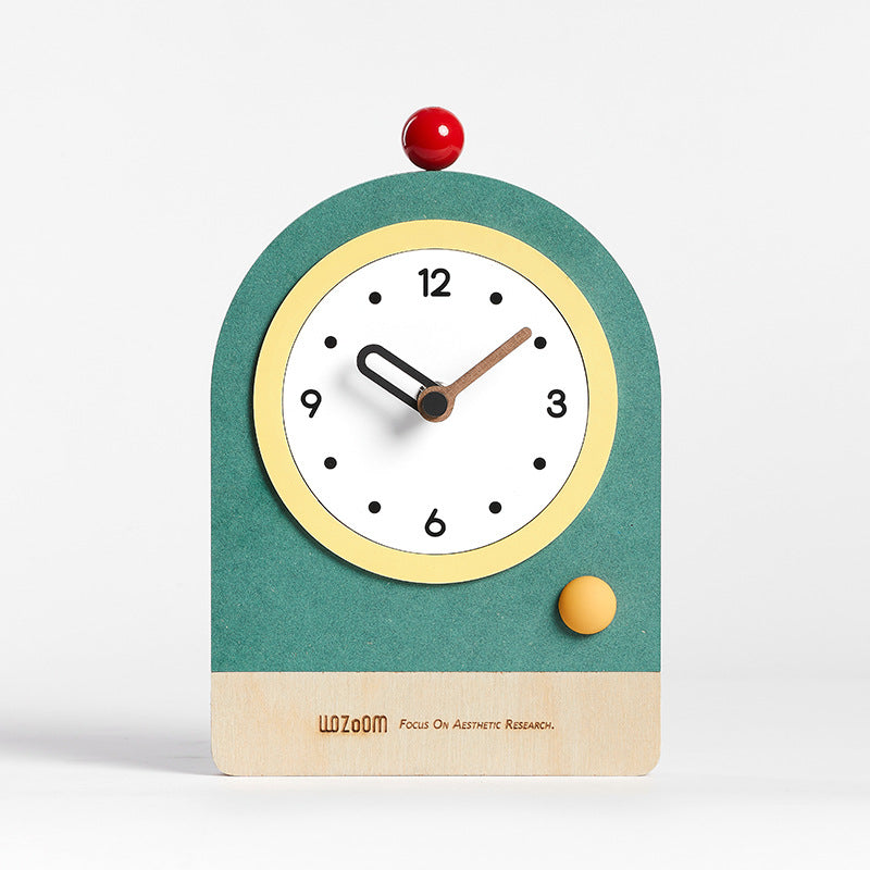 Cheery Arch Timekeeper - Quirky Modern Wood Clock