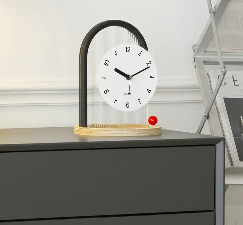 Eterna Arc Luxe Clock – Chic Home Décor Statement