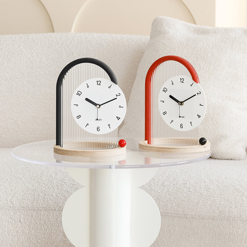Eterna Arc Luxe Clock – Chic Home Décor Statement