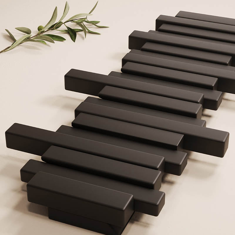 Piano-Inspired Wooden Wall Hook Rack – Modern Decorative Coat Hanger with Foldable Hooks