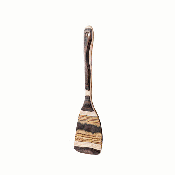 Elegant Striped Wooden Cooking Utensil