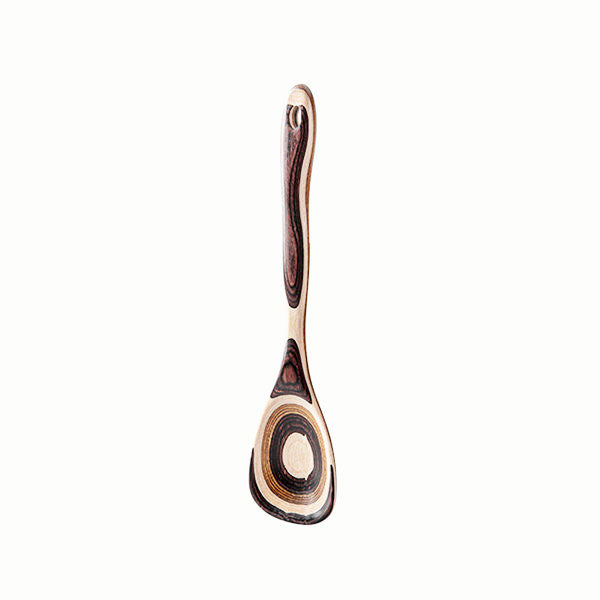 Elegant Striped Wooden Cooking Utensil