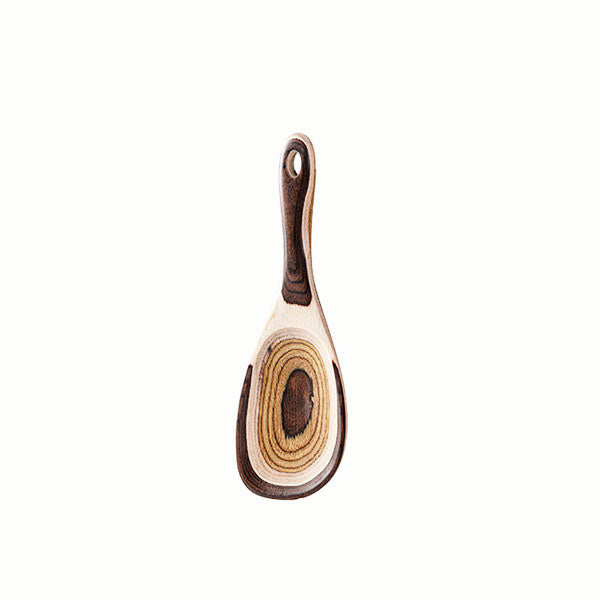 Elegant Striped Wooden Cooking Utensil