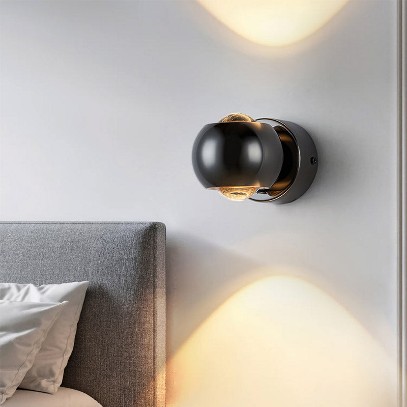 Swivel Radiance Wall Lamp featuring 360-degree swivel and multiple Kelvin ranges for versatile indoor lighting.