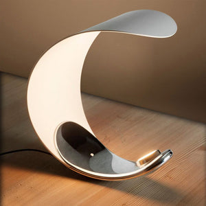 Lunar Elegance LED Desk Lamp by Luxus Heim - Contemporary and Celestial Design