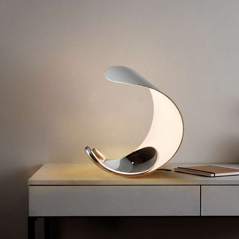 Lunar Elegance LED Desk Lamp by Luxus Heim - Contemporary and Celestial Design