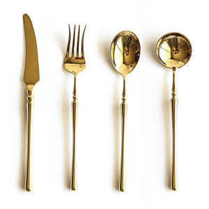 Luxa Royale Gold Cutlery Set
