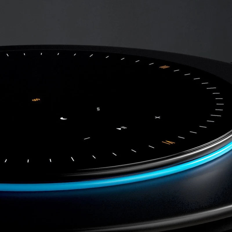 LED Lamp with Wireless Charger and Bluetooth Speaker