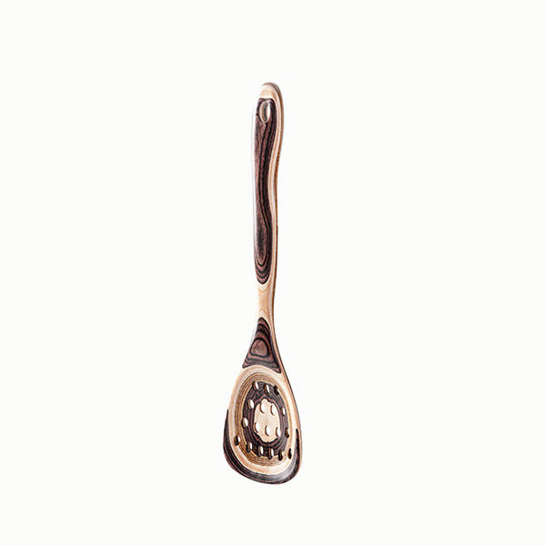 Elegant Striped Wooden Cooking Utensil