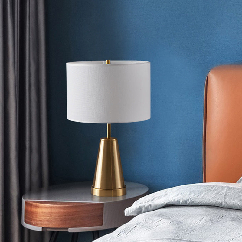 Nordic Nocturne Table Lamp by Luxus Heim - Modern Minimalist Bedroom Elegance