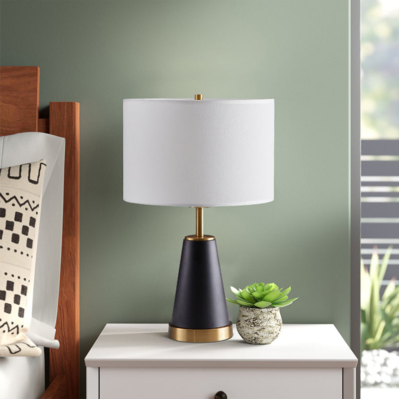 Nordic Nocturne Table Lamp by Luxus Heim - Modern Minimalist Bedroom Elegance