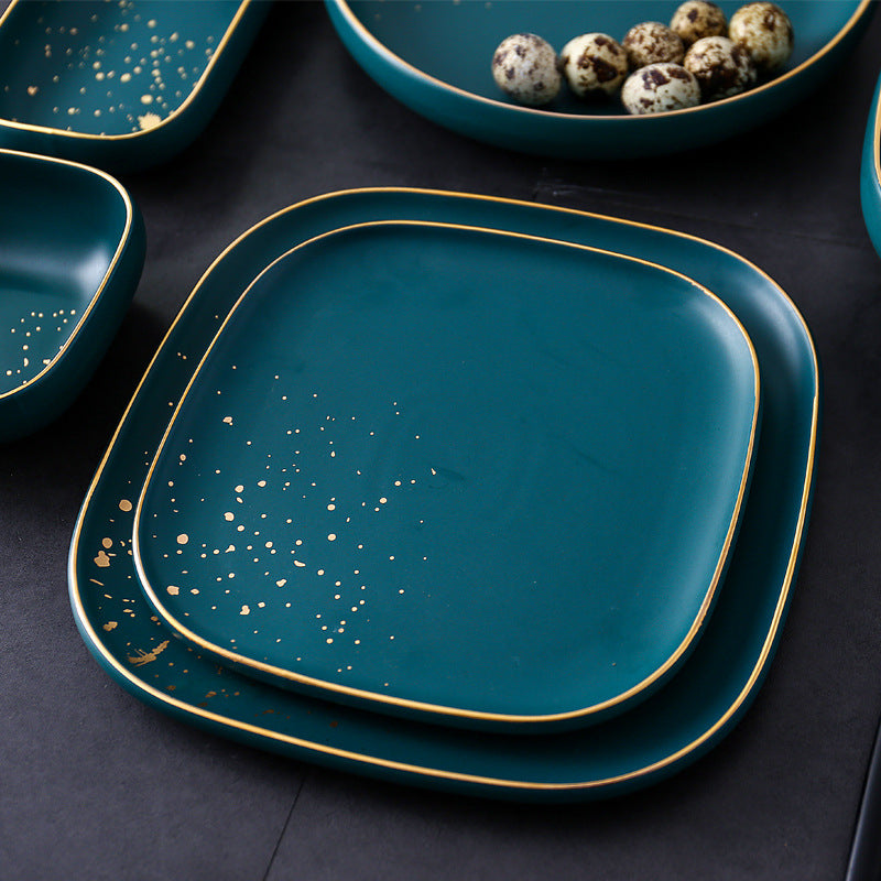 Green Rhyme Dinnerware Collection - Dinnerware - Luxus Heim