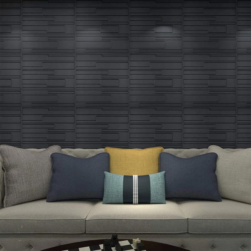 Parallelogram PVC 3D Wall Panel - Wall Panels - Luxus Heim