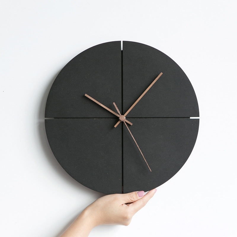 Cross Concrete Wall Clock in Round and Square Shapes