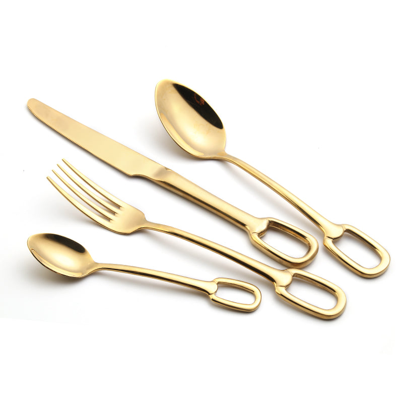 Sato Skeleton Silverware Set: Elevate Your Dining Experience - Luxus Heim