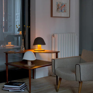 Minimalist Mushroom Table Lamp with a nature-inspired design and modern aesthetics on LuxusHeim