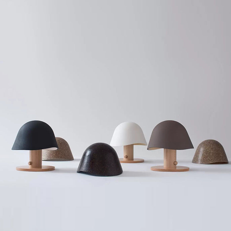 Minimalist Mushroom Table Lamp with a nature-inspired design and modern aesthetics on LuxusHeim