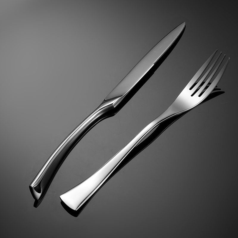 Elegant Kaya Black Cutlery Set - Enhance Your Dining Experience - Luxus Heim