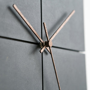 Cross Concrete Wall Clock in Round and Square Shapes