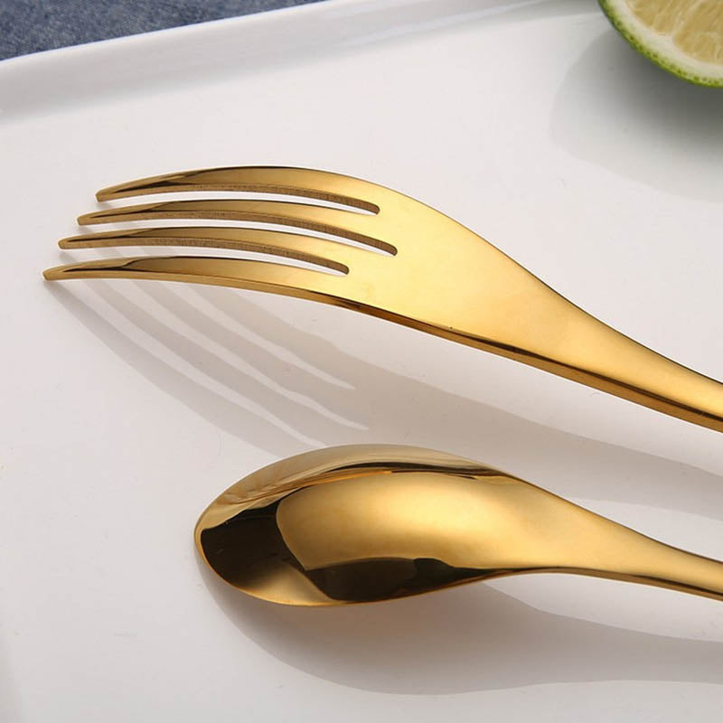 Kaya Gold Cutlery Set - Cutlery Sets - Luxus Heim