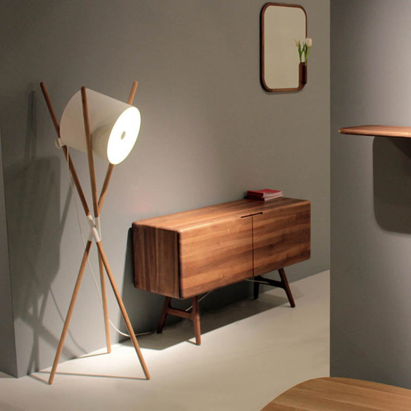 Modern Drum Floor Lamp - Lamps - Luxus Heim