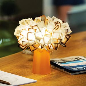 Clezia Flower Table Lamp showcasing a vibrant clustered flower design on LuxusHeim