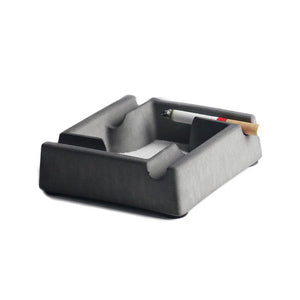 Snowfield Sand Ashtray Made from Concrete with White Sandbag - Luxus Heim