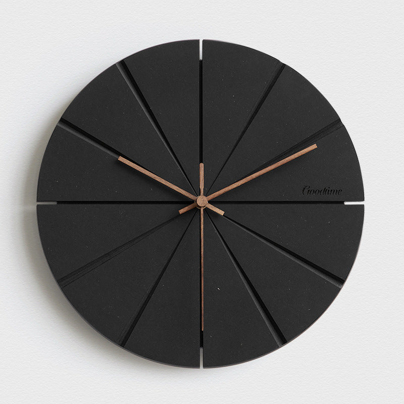 Cross Concrete Wall Clock in Round and Square Shapes